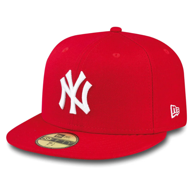 New York Yankees League Essential 59Fifty Fitted MLB Vintage Snapback Baseball Cap Adjustable Streetwear Hat MLB Snapback Snapback Adjustable Vintage Streetwear Cap