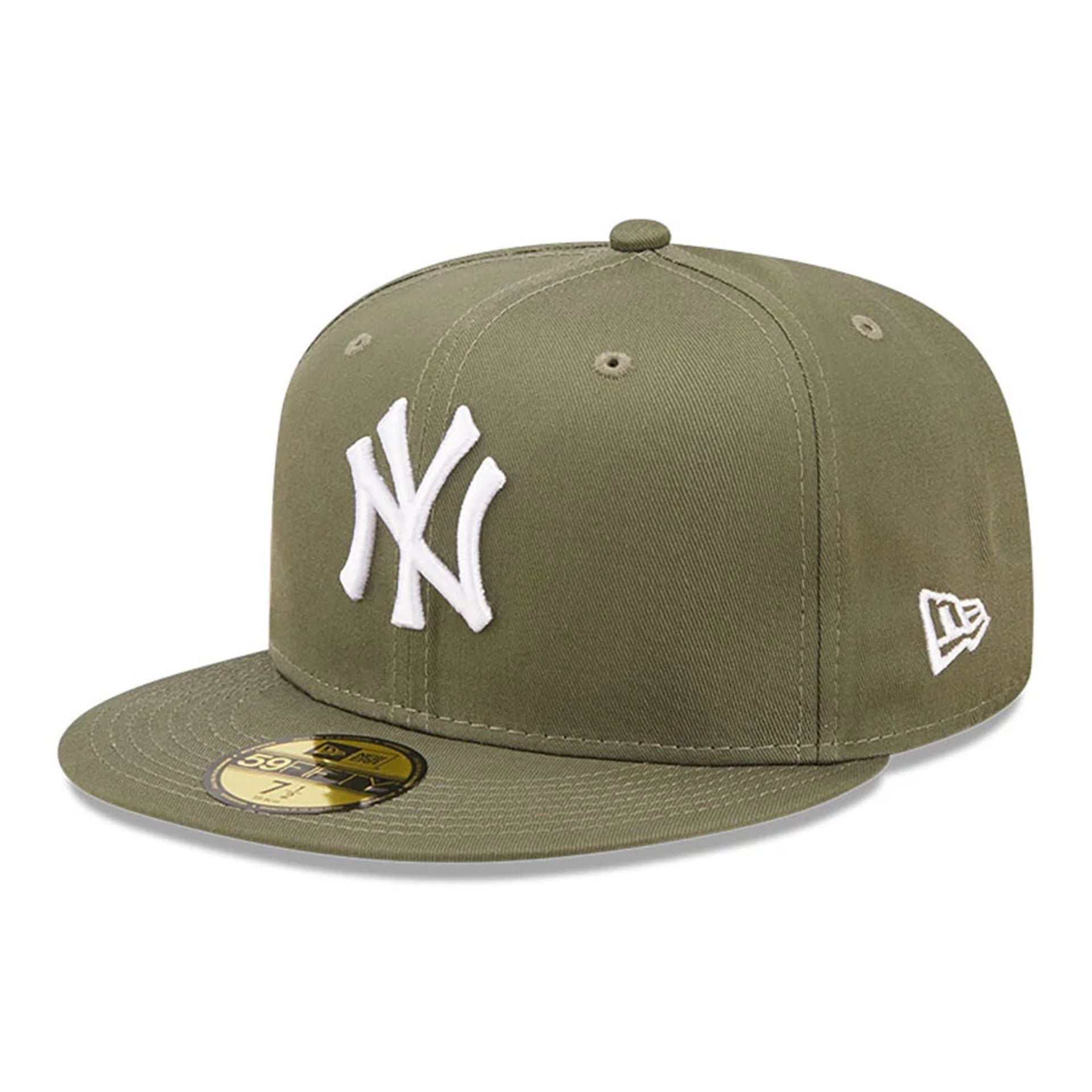 New York Yankees League Essential 59Fifty Fitted MLB Vintage Snapback Baseball Cap Adjustable Streetwear Hat MLB Snapback Snapback Adjustable Vintage Streetwear Cap