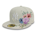 New York Yankees Floral 59Fifty MLB Vintage Snapback Baseball Cap Adjustable Streetwear Hat MLB Snapback Snapback Adjustable Vintage Streetwear Cap