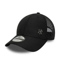 New York Yankees Flawless 9Forty Trucker MLB Vintage Snapback Baseball Cap Adjustable Streetwear Hat MLB Snapback Snapback Adjustable Vintage Streetwear Cap