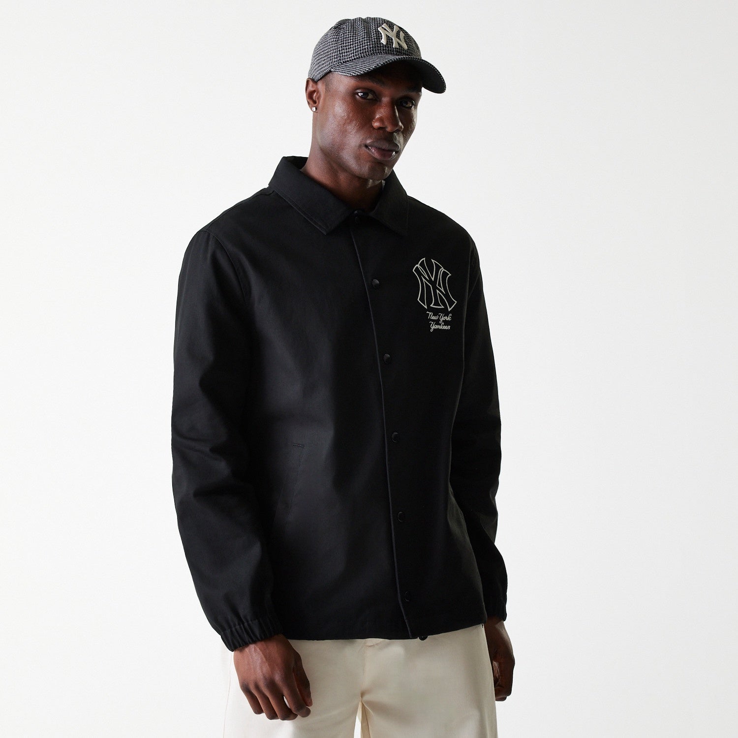 New York Yankees Twill Coaches Jacket MLB Vintage Snapback Baseball Cap Adjustable Streetwear Hat MLB Snapback Snapback Adjustable Vintage Streetwear Cap
