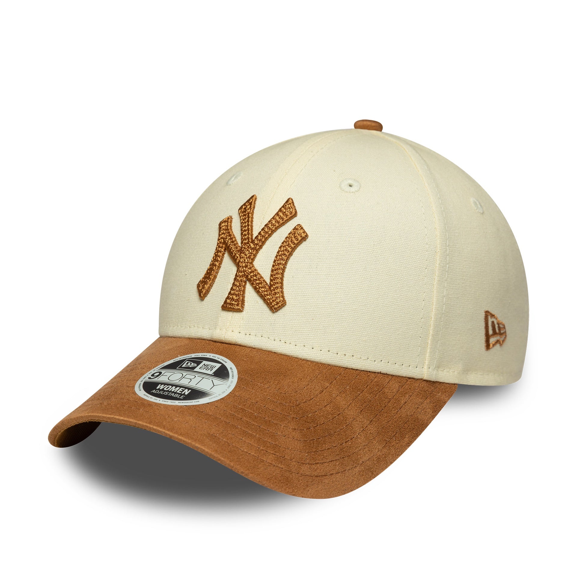 New York Yankees Womens Faux Suede 9Forty Strapback MLB Vintage Snapback Baseball Cap Adjustable Streetwear Hat MLB Snapback Snapback Adjustable Vintage Streetwear Cap