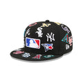All Over Patch 59Fifty Fitted MLB Vintage Snapback Baseball Cap Adjustable Streetwear Hat MLB Snapback Snapback Adjustable Vintage Streetwear Cap
