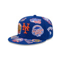 New York Mets All Over Patch 59Fifty Fitted MLB Vintage Snapback Baseball Cap Adjustable Streetwear Hat MLB Snapback Snapback Adjustable Vintage Streetwear Cap