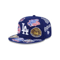 Los Angeles Dodgers All Over Patch 59Fifty MLB Vintage Snapback Baseball Cap Adjustable Streetwear Hat MLB Snapback Snapback Adjustable Vintage Streetwear Cap