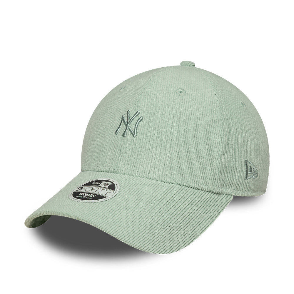 New York Yankees Mini Cord 9Forty Women Strapback MLB Vintage Snapback Baseball Cap Adjustable Streetwear Hat MLB Snapback Snapback Adjustable Vintage Streetwear Cap
