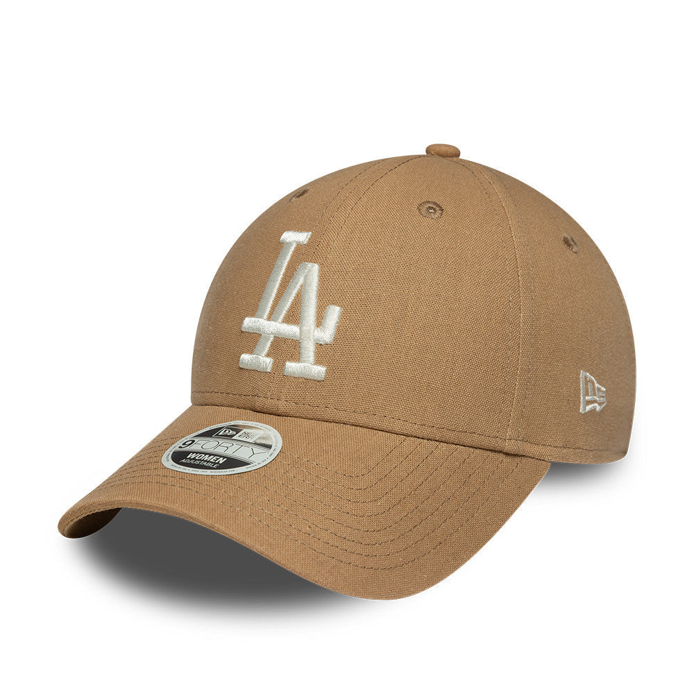 Los Angeles Dodgers Linnen 9Forty Women Strapback Snapback MLB Vintage Snapback Baseball Cap Adjustable Streetwear Hat MLB Snapback Snapback Adjustable Vintage Streetwear Cap