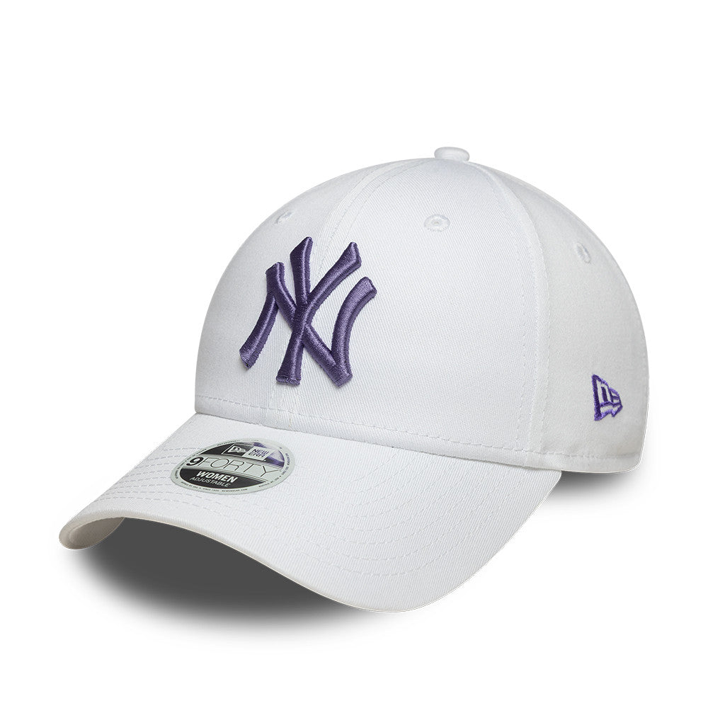 New York Yankees League Essential 9Forty Women Strapback MLB Vintage Snapback Baseball Cap Adjustable Streetwear Hat MLB Snapback Snapback Adjustable Vintage Streetwear Cap