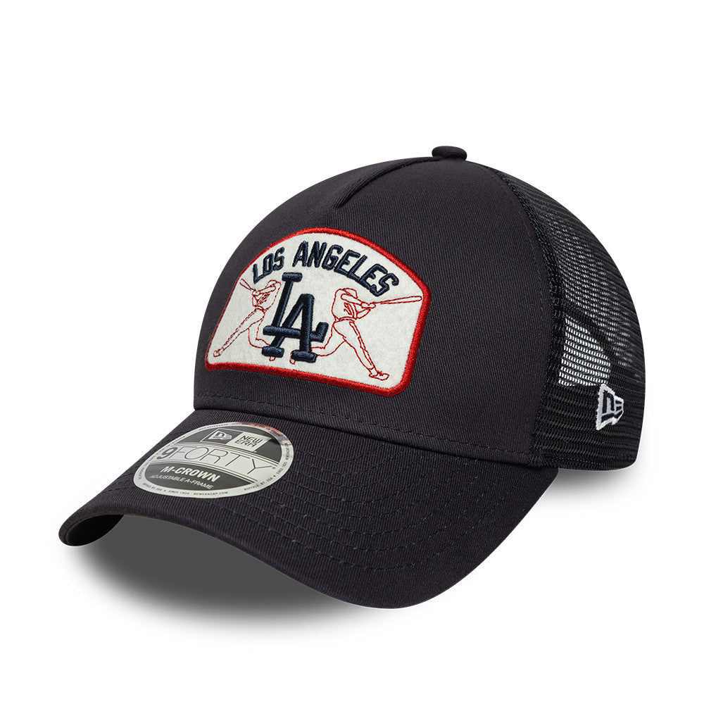 Los Angeles Dodgers Patch Snapback Trucker MLB Vintage Snapback Baseball Cap Adjustable Streetwear Hat MLB Snapback Snapback Adjustable Vintage Streetwear Cap