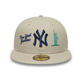 New York Yankees City Icon 59Fifty Fitted MLB Vintage Snapback Baseball Cap Adjustable Streetwear Hat MLB Snapback Snapback Adjustable Vintage Streetwear Cap