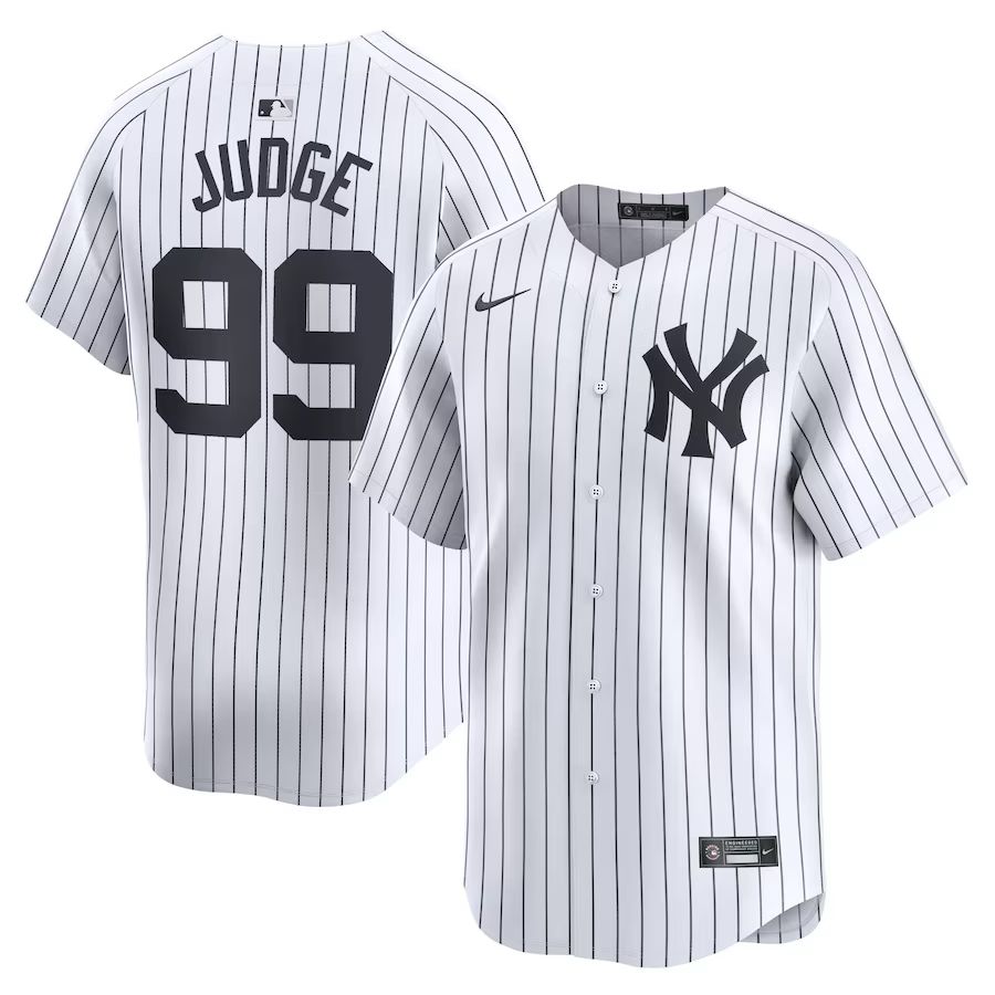 New York Yankees Nike White Aaron Judge 99 Jersey MLB Vintage Snapback Baseball Cap Adjustable Streetwear Hat MLB Snapback Snapback Adjustable Vintage Streetwear Cap