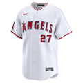 Los Angeles Angels Nike White Mike Trout 27 Jersey MLB Vintage Snapback Baseball Cap Adjustable Streetwear Hat MLB Snapback Snapback Adjustable Vintage Streetwear Cap