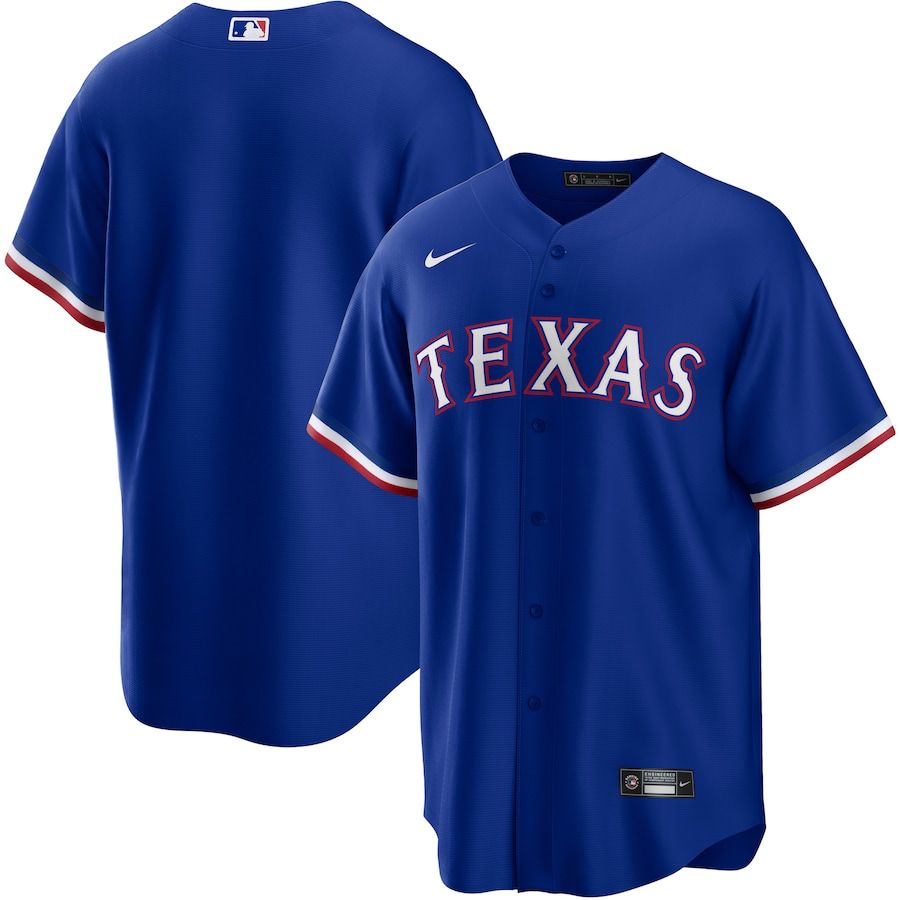 Texas Rangers Nike Blue Jersey MLB Vintage Snapback Baseball Cap Adjustable Streetwear Hat MLB Snapback Snapback Adjustable Vintage Streetwear Cap