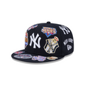 New York Yankees All Over Patch 59Fifty MLB Vintage Snapback Baseball Cap Adjustable Streetwear Hat MLB Snapback Snapback Adjustable Vintage Streetwear Cap