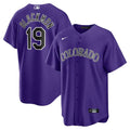 Colorado Rockies Replica Purple Jersey MLB Vintage Snapback Baseball Cap Adjustable Streetwear Hat MLB Snapback Snapback Adjustable Vintage Streetwear Cap