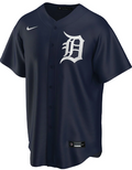 Detroit Tigers Replica Blue Jersey MLB Vintage Snapback Baseball Cap Adjustable Streetwear Hat MLB Snapback Snapback Adjustable Vintage Streetwear Cap