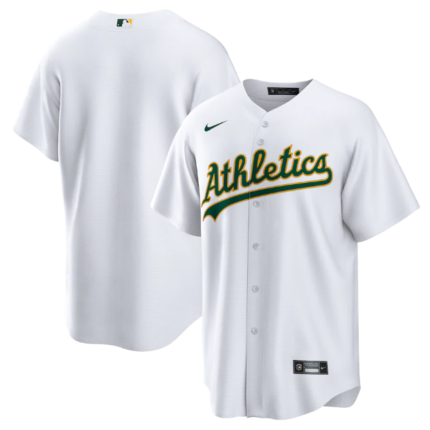 Oakland Athletics Replica White Jersey MLB Vintage Snapback Baseball Cap Adjustable Streetwear Hat MLB Snapback Snapback Adjustable Vintage Streetwear Cap