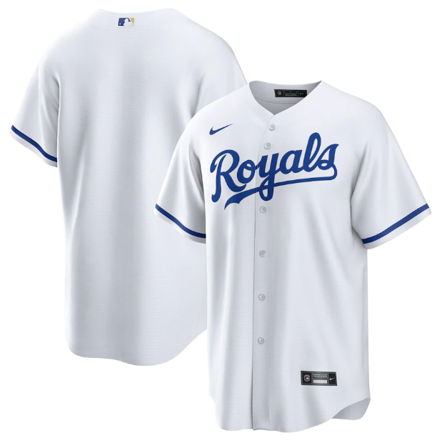 Kansas City Royals Replica White Jersey MLB Vintage Snapback Baseball Cap Adjustable Streetwear Hat MLB Snapback Snapback Adjustable Vintage Streetwear Cap
