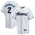 Miami Marlins Replica White Jersey MLB Vintage Snapback Baseball Cap Adjustable Streetwear Hat MLB Snapback Snapback Adjustable Vintage Streetwear Cap