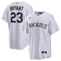 Colorado Rockies Replica White Jersey MLB Vintage Snapback Baseball Cap Adjustable Streetwear Hat MLB Snapback Snapback Adjustable Vintage Streetwear Cap