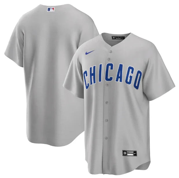 Chicago Cubs Replica Gray Jersey MLB Vintage Snapback Baseball Cap Adjustable Streetwear Hat MLB Snapback Snapback Adjustable Vintage Streetwear Cap