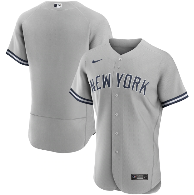 New York Yankees Authentic Gray Jersey MLB Vintage Snapback Baseball Cap Adjustable Streetwear Hat MLB Snapback Snapback Adjustable Vintage Streetwear Cap