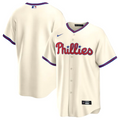 Philadelphia Phillies Replica Cream Jersey MLB Vintage Snapback Baseball Cap Adjustable Streetwear Hat MLB Snapback Snapback Adjustable Vintage Streetwear Cap