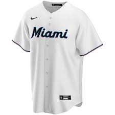 Miami Marlins Nike White Jersey MLB Vintage Snapback Baseball Cap Adjustable Streetwear Hat MLB Snapback Snapback Adjustable Vintage Streetwear Cap