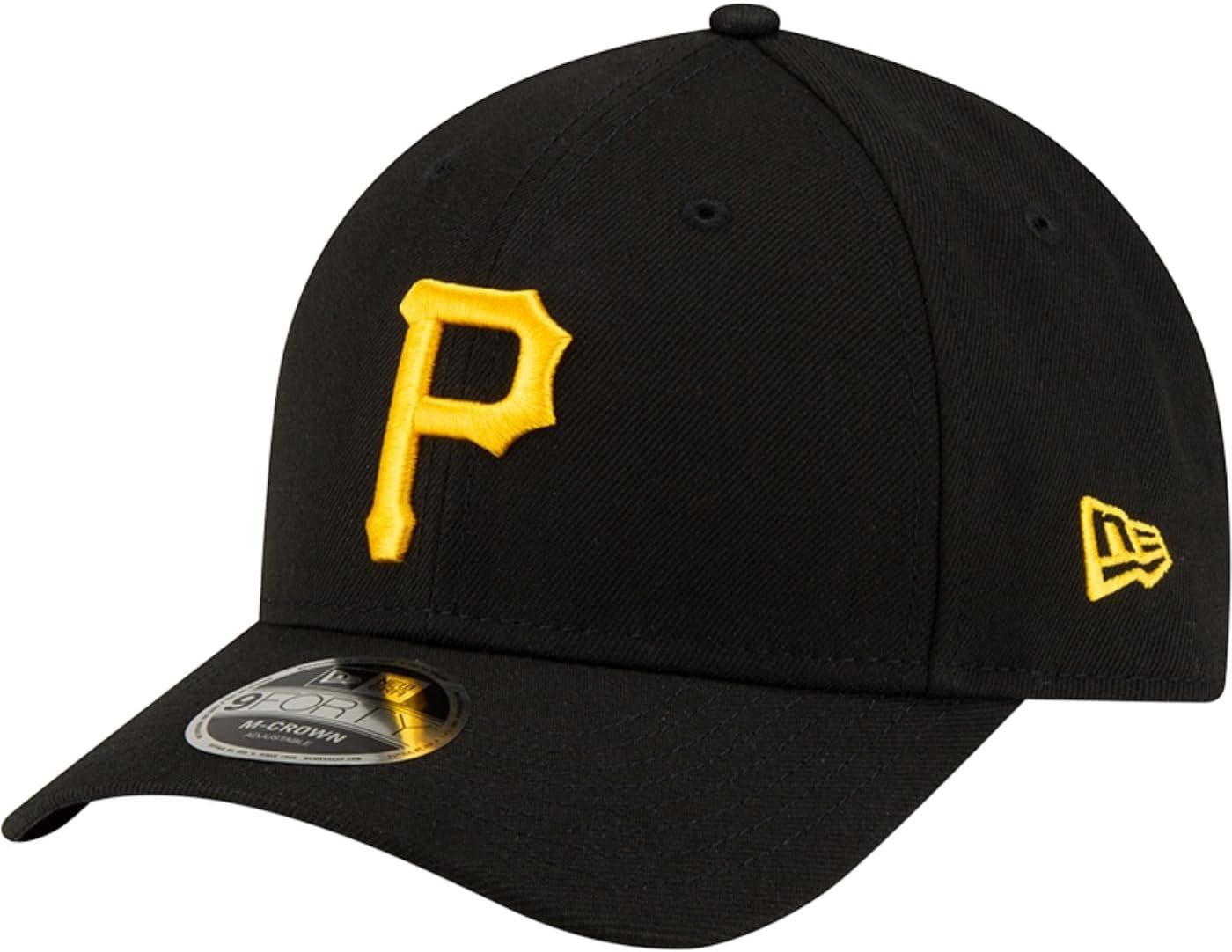 Pittsburgh Pirates 9Forty M Crown Snapback MLB Vintage Snapback Baseball Cap Adjustable Streetwear Hat MLB Snapback Snapback Adjustable Vintage Streetwear Cap