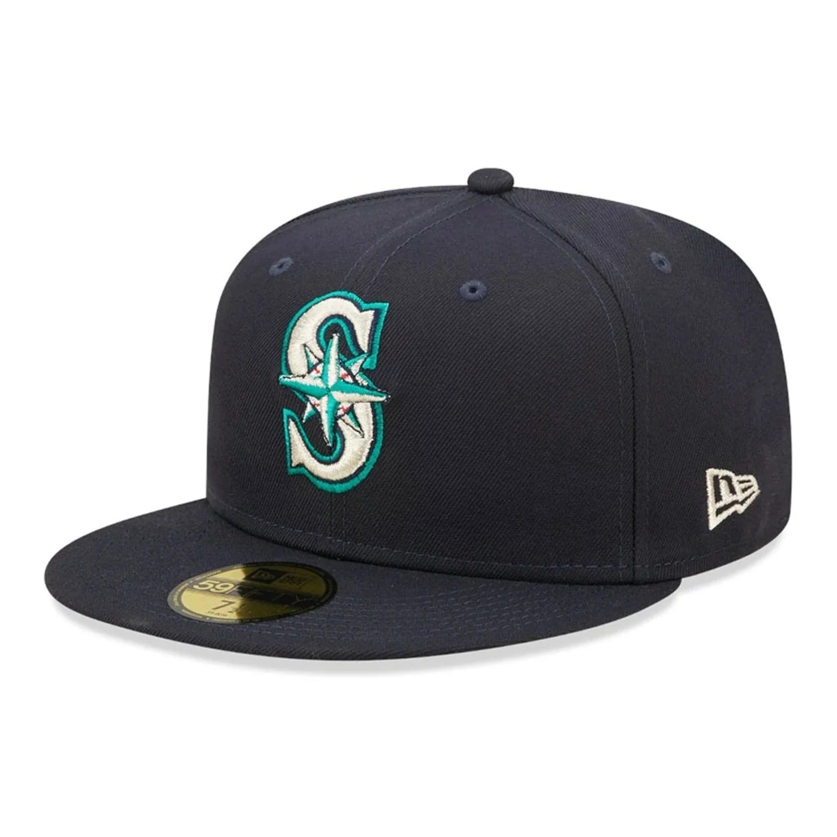 Seattle Mariners Ac Perf 59Fifty Fitted MLB Vintage Snapback Baseball Cap Adjustable Streetwear Hat MLB Snapback Snapback Adjustable Vintage Streetwear Cap
