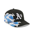 Oakland Athletics Waves 59Fifty Fitted MLB Vintage Snapback Baseball Cap Adjustable Streetwear Hat MLB Snapback Snapback Adjustable Vintage Streetwear Cap