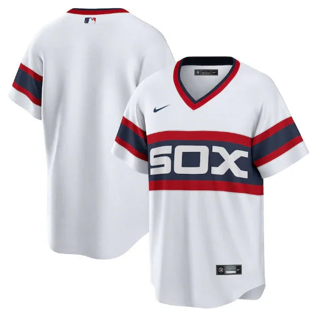 Chicago White Sox Replica White/Blue Jersey MLB Vintage Snapback Baseball Cap Adjustable Streetwear Hat MLB Snapback Snapback Adjustable Vintage Streetwear Cap