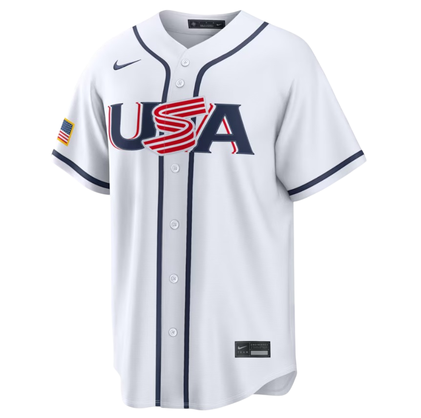 Usa World Baseball Classic Home Stadium Jersey Nike MLB Vintage Snapback Baseball Cap Adjustable Streetwear Hat MLB Snapback Snapback Adjustable Vintage Streetwear Cap